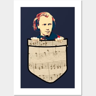 Johannes Brahms In My Pocket Posters and Art